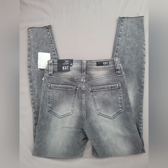 KUT from the kloth Connie High Rise Fab Ab Ankle Skinny / New NWT Size 00 - Picture 4 of 10